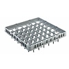AmerBox Gray Dishwasher Glass Rack Extender 49 compartments / 500 x 500 x 75 mm