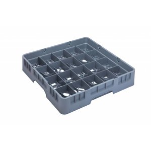 AmerBox Gray Dishwasher Glasses Basket 20 compartments / 500 x 500 x 101 mm