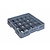 AmerBox Gray Dishwasher Glasses Basket 20 compartments / 500 x 500 x 101 mm
