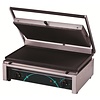 Resto Quality Single Cast Iron Contact Grill, Grooved Grill Plate, 520 x 280 mm, 2,5 kW