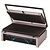 Resto Quality Single Cast Iron Contact Grill, Grooved Grill Plate, 520 x 280 mm, 2,5 kW