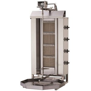 Resto Quality Gyros | gas toaster for kebabs | 4 burners | load 60 kg KLG221 Resto Quality Gyros | gas toaster for kebabs | 4 burners | load 60 kg KLG221