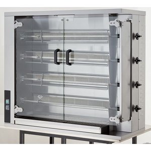 Resto Quality Rożen gazowy z 4 rusztami, 16-20 kurczaków, 18,8 kW
