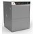 Resto Quality Undercounter Dishwasher 500 x 500 mm with Drain Pump and Liquid Detergent Dispenser, up to 30 baskets/h