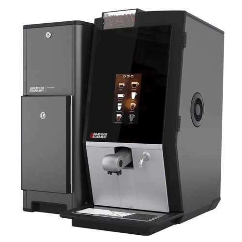 BRAVILOR BONAMAT Bean to Cup Coffee Machine 21 L with Double Spout and 2 Coffee Containers, 2,25 kW