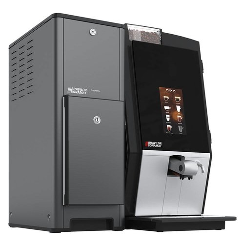 BRAVILOR BONAMAT Bean to Cup Coffee Machine 21 L with Double Spout and 2 Coffee Containers, 2,25 kW