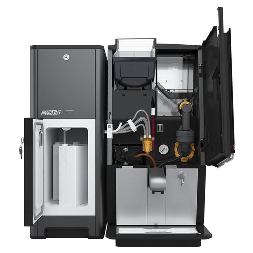 BRAVILOR BONAMAT Bean to Cup Coffee Machine 21 L with Double Spout and 2 Coffee Containers, 2,25 kW