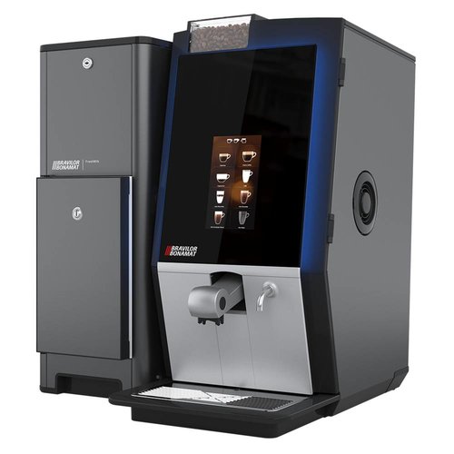 BRAVILOR BONAMAT Bean to Cup Coffee Machine 21 L with Double Spout and 2 Coffee Containers, 2,25 kW