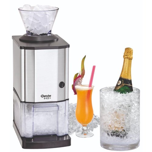 Bartscher Kruszarka do lodu 15 kg/h z zasobnikiem 1,75 kg, 0,08 kW