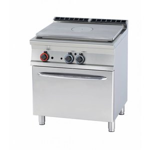 RM GASTRO Cast-Iron Gas Cooker with 1 Hot Plate and Electric Oven  GN 2/1, 17 kW RM GASTRO Cast-Iron Gas Cooker with 1 Hot Plate and Electric Oven  GN 2/1, 17 kW