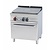 RM GASTRO Cast-Iron Gas Cooker with 1 Hot Plate and Electric Oven  GN 2/1, 17 kW