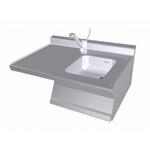 RM GASTRO Zlew 1000x600x(h)280 mm z baterią i blatem po prawej stronie RM GASTRO Zlew 1000x600x(h)280 mm z baterią i blatem po prawej stronie