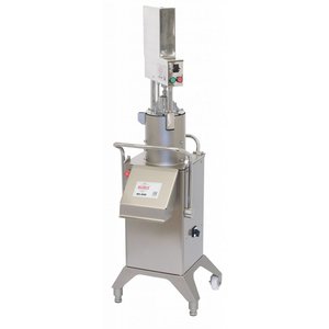 Hallde Vegetable Cutter 2400 kg/h 1500 W, 400 V with Continuous Feeding Attachment Hallde Vegetable Cutter 2400 kg/h 1500 W, 400 V with Continuous Feeding Attachment