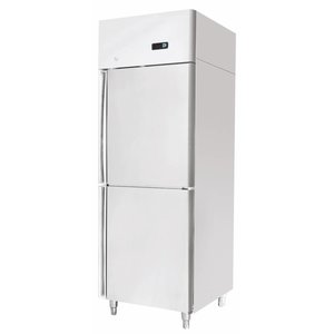 RedFox Szafa mroźnicza 2-drzwiowa 400 L, ze stali nierdzewnej, -17 °C do -22 °C