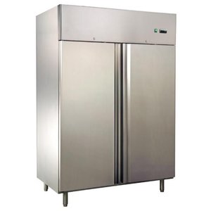 RedFox Szafa mroźnicza 2-drzwiowa GN 2/1, 1400 L, ze stali nierdzewnej, -22 °C do -17 °C