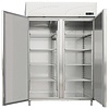 RM GASTRO Szafa chłodnicza 2-drzwiowa GN 2/1, 1400 L, ze stali nierdzewnej, -2 °C do +8 °C