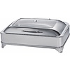 RedFox Electric Chafing Dish with a Glass Hinged Cover GN 1/1 RedFox Electric Chafing Dish with a Glass Hinged Cover GN 1/1