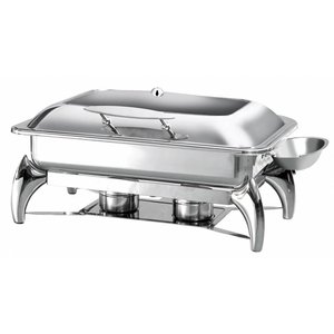RedFox Pasta Chafing Dish with Removable Glass Cover GN 1/1