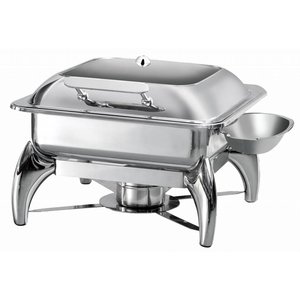 RedFox Pasta Chafing Dish with Removable Glass Cover GN 2/3