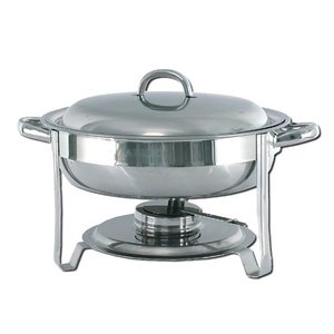 RedFox Round Pasta Chafing Dish with a Removable Full Cover 4 L