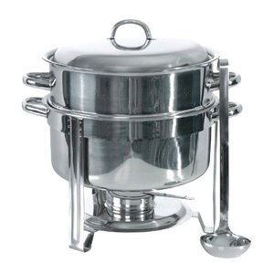 RedFox Round Pasta Chafing Dish with a Removable Full Cover 13,5 L