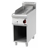 RedFox Electric Cast Iron Griddle 310 x 650 mm, Smooth, 6 kW, 400V on Half-Open Base