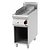 RedFox Electric Cast Iron Griddle 310 x 650 mm, Smooth, 6 kW, 400V on Half-Open Base