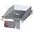 RM GASTRO Elektryczna płyta grillowa 356 x 550 mm, gładka, chromowana, 4,5 kW, 400V, do zabudowy