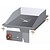 RM GASTRO Elektryczna płyta grillowa 356 x 550 mm, ryflowana, chromowana, 4,5 kW, 400V, do zabudowy
