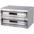 RM GASTRO Double Deck Electric Pizza Oven 14,4 kW, 12 x Ø 33 cm, with 6 Heaters