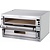 RM GASTRO Double Deck Electric Pizza Oven 24 kW, 18 x Ø 33 cm, with 6 Heaters