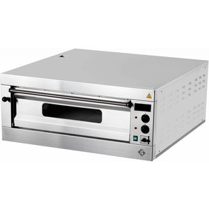 RM GASTRO Single Deck Electric Pizza Oven 4,8 kW, 4 x Ø 33 cm, with Digital Display RM GASTRO Single Deck Electric Pizza Oven 4,8 kW, 4 x Ø 33 cm, with Digital Display