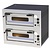 RedFox Double Deck Electric Pizza Oven 8 kW, 4 x Ø 50 cm, 400 V