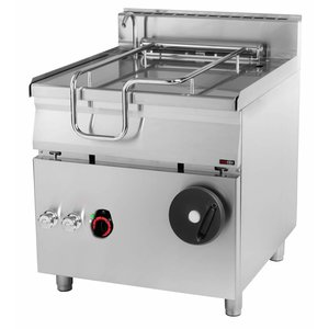 RedFox Electric frying pan with manual tilting BR 90/80 E / N