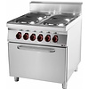 RedFox Electric Cooker with 4 Hot Plates and Electric Convection Oven GN 1/1, 17,13 kW