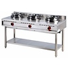 RedFox Freestanding Gas Wok Cooker with 3 Burners, 69 kW