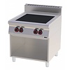 RedFox Electric Cooker with 4 Cooking Zones and Open Cupboard, 10 kW RedFox Electric Cooker with 4 Cooking Zones and Open Cupboard, 10 kW