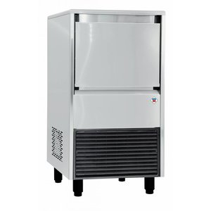 RM GASTRO Water Cooled Ice Cube Maker 60 kg/24hr, 20 kg Storage RM GASTRO Water Cooled Ice Cube Maker 60 kg/24hr, 20 kg Storage