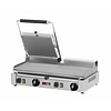 RedFox Double Stainless Steel Contact Grill, Grooved / Smooth Plate, 570 x 240 mm, 4,2 kW