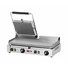RedFox Double Stainless Steel Contact Grill, Smooth Bottom Plate, Top Grooved, 570 x 240 mm, 4,2 kW