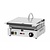 RedFox Single Cast Iron Contact Grill, Grooved Grill Plate, 365 x 240 mm, 3 kW