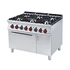 RM GASTRO Gas Cooker with 6 Burners and Electric Oven GN 2/1, 51,7 kW RM GASTRO Gas Cooker with 6 Burners and Electric Oven GN 2/1, 51,7 kW