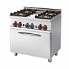 RM GASTRO Gas Cooker with 4 Burners and Electric Oven GN 1/1, 20,62 kW
