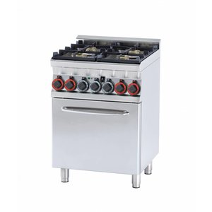 RM GASTRO Gas Cooker with 4 Burners and Electric Oven with Grill GN 1/1, 21,05 kW RM GASTRO Gas Cooker with 4 Burners and Electric Oven with Grill GN 1/1, 21,05 kW