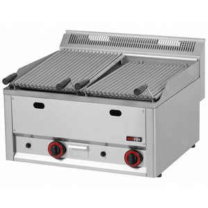 RedFox Countertop Gas Charbroiler 2 Heating Zones, 12 kW RedFox Countertop Gas Charbroiler 2 Heating Zones, 12 kW
