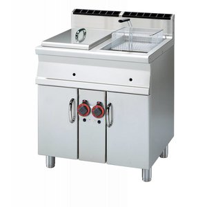 RM GASTRO 2-Tank Gas Fryer 2 x 18 L, 27 kW RM GASTRO 2-Tank Gas Fryer 2 x 18 L, 27 kW
