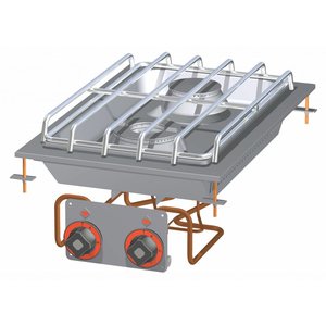 RM GASTRO Kuchnia gazowa do zabudowy z 2 palnikami, 13 kW RM GASTRO Kuchnia gazowa do zabudowy z 2 palnikami, 13 kW