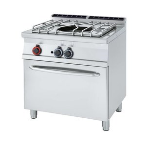 RM GASTRO Gas Cooker with 1 Burner and Gas Oven GN 2/1, 18,8 kW RM GASTRO Gas Cooker with 1 Burner and Gas Oven GN 2/1, 18,8 kW