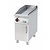 RM GASTRO Gazowa płyta grillowa 360 x 680 mm, gładka, superchromowana, 9 kW na podstawie z szafką