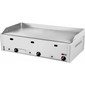 RedFox Gazowa płyta grillowa 970 x 480 mm, gładka, chromowana, 3 strefy grzewcze, 12 kW, nastawna RedFox Gazowa płyta grillowa 970 x 480 mm, gładka, chromowana, 3 strefy grzewcze, 12 kW, nastawna